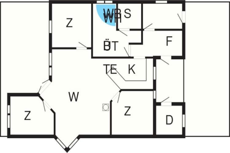 6 Person Holiday Home In Ansager المظهر الخارجي الصورة